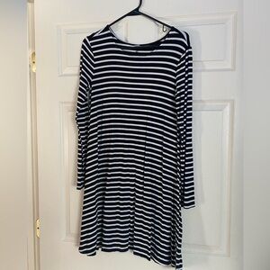 Black and white dress